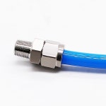 PC4 파이프 튜브에서 M5 기관 스크류 피팅 구리 공압 부품 빠른 트위스트 10 PC M5 OD4MM