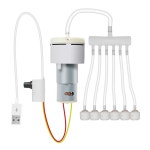 차량용기포기 산소 공급기 휴대용 기포발생기 펌프 활어 에어펌프 소형 산소발생기 시거잭 12V 대합선 1미터 부조속증산기 부품