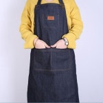 데님 바리스타 카페 청 화방 앞치마 1P 공방