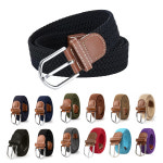 꽈배기 벨트 A타입-원컬러 밴딩 스판 학생 여성 케쥬얼 버클 혁대 혁띠 허리띠