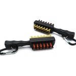 골프공 청소 골프공청소 양면 골프 브러쉬 휴대용