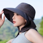 은창 넥 버클 쉐이드 스포티 선캡 모자 여름 썬캡