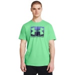언더아머 Under Armour 남성용 스포츠 스타일 로고 반소매 티셔츠 381 코트 그린 미드나잇