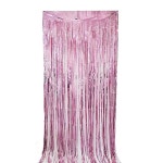 생일 파티 은박 커튼