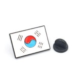 코리아 태극기 뱃지 배지