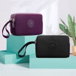 파우치 소품 지갑 엄마클러치백 나일론 손가방 클러치백 스퀘어 수납