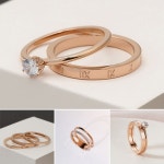 더블 써지컬 링 검지반지 패션반지 커플링 빈티지반지 써지컬반지 엄지반지 ELJ-002R