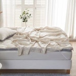 국산 냉감원단 홑이불패드세트 Q