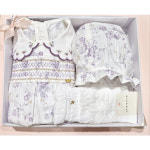 밍크뮤 LV 샤를뮤럭스플라워바디수트 양말세트 밍크뮤 34111-604-01 812-03