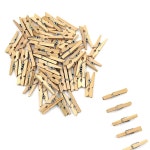 미니 나무집게 50개입 포토존 나무집게대량 메모지