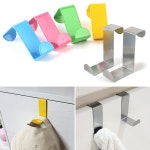 2P 도어 행거 걸이 후크 고리 정리 수건 모자 싱크대