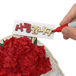 DIY 한지 카네이션 바구니 만들기 키트 5인용 세트 어린이 꾸미기 놀이