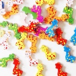 나무비즈 소 기린 1봉