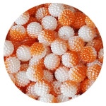 16 오도독 진주구슬 2톤 주황 흰색 19 500g 500gx1봉