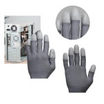 안전 PU 손가락 코팅 장갑 작업용 미끄럼방지 10켤레