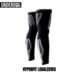 언더독 UNDERDOG 하이퍼핏 컴프레션 레그슬리브 세트-다리 무릎 종아리 허벅지 압박 보호대 하이퍼핏 레그슬리브 좌우세트 S 65 80KG미만... 