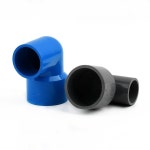 PVC 90 팔꿈치 미터법 솔벤트 용접 파이프 커넥터 수족관 연못 농업 정원 피팅 감소
