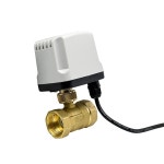 1 2 3 4 1 2 황동 상시 닫힘 빠른 개방 전동 볼 밸브 2선 전기 솔레노이드 교체