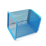 철망 연필꽂이 사각 필기구정리 꽂이 문구용품