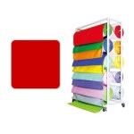 화방지류 대원 벨크로 시트지 적색 롤 30개입 롤 V-006