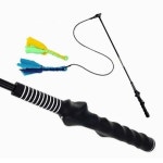 강아지 터그 폴 1P 애견 낚시대 타래 노즈워크 장난감