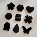 아크릴 키홀더 나전칠기 자개 장식 키홀더 키링 만들기 재료 3T 클로버