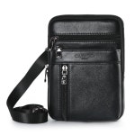 남자 미니 가죽 크로스백 어르신 핸드폰가방