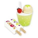 UNKNOWN 플로트쌍쌍바 원목 자석 아이스크림 가게놀이 장난감 쌍쌍바플로트 원목 아이스크림 참조 1개