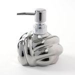 모던 쉐입 세라믹 디스펜서 욕실디스펜서