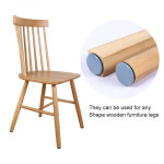 20PCS 가구 바닥 이동 다리 테이블 슬라이더 글라이더 손톱 보호대 의자 피트 발동기 소파 안락 패드