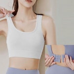 버클 사이즈 조절 헬스 요가 튜브탑 브라탑 5컬러 블랙-S