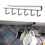 클립형 컵걸이 선반걸이 검정색 클립형컵걸이