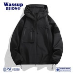 남자 바람막이 WASSUP DEION 야외 기능성 윈드 재킷 남성 봄 가을