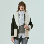 실른 실른 SILN Eco suede leather shawl collar jacket
