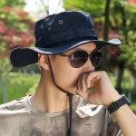 남녀공용 스트랩 사파리모자 햇빛차단 벙거지모자