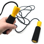 스펀지 그립 줄넘기 음악 줄넘기운동 컬러스펀지