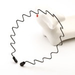 보호캡이 빅 웨이브 철사 머리띠 남여공용