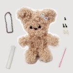 이지앤조이 모루인형 키링 만들기 DIY 키트 4종 패키지 부자재 악세사리 키링 1개 1종기본세트 곰곰이