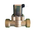 3 4 암에서 암으로 닫힘 전기 황동 솔레노이드 밸브 마그네틱 스위치 12V 24V AC 110V 220V 태양열 온수 Normally closed 220V