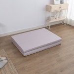 아지오텍스 서포트슬립 2단 접이식 메모리폼 토퍼매트리스