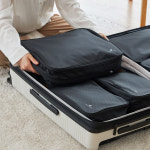 크리스탈클라우드 여행용 캐리어 정리 방수 압축 파우치 SET 20 24 28