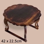 원목 개다리 소반 찻상 5호