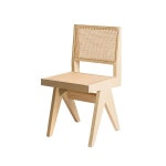 애쉬 원목 라탄 체어 HZY3212