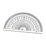 각도기 5개입 수학용품 수 각도기 플라스틱