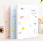 파스텔 캐릭터 클리어파일 A4 40매 랜덤발송