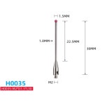 터치 프로브 CMM 팁 텅스텐 스틸 스타일러스 볼 게이지 헤드 액세서리 M2 1 개 H7805 H1345 H0033 H7808