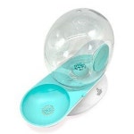 모모펫 강아지급수기 달팽이 반자동 급수기 라이트그린