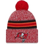 뉴에라 1055133 NFL 모자 탬파베이 버커니어스 2023 Sideline Cuffed Knit Hat With Po