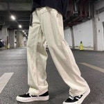 에이투지 허리밴딩 일자 면팬츠 IS-PA52