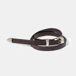 할렌 western leather belt T002